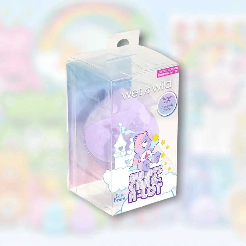 *FREE* Care Bears Wet n Wild “Always Care A Lot” Color Changing Make up Sponge